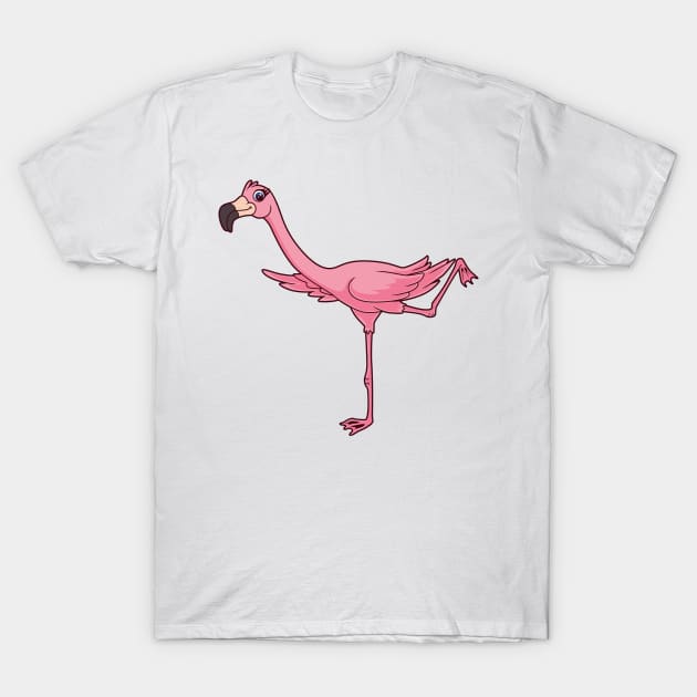 Flamingo yoga deals shirt